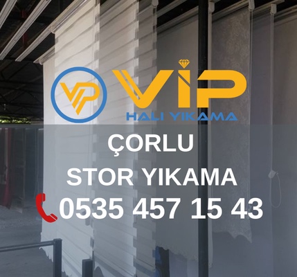 Çorlu Stor Perde Yıkama